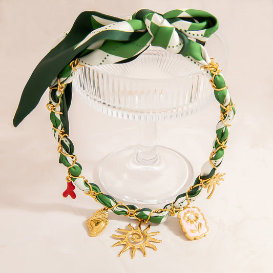 Sunflower Pendant Necklace