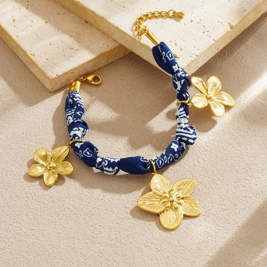 Daisy Flower Bracelet