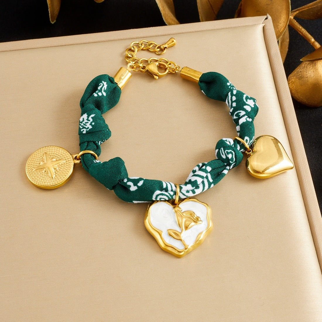 Tulip Heart Bracelet